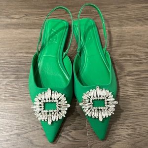 Zara flat mules
